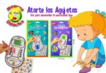 4833 *Atar las Agujetas y Decorar c/Stickers* (17.5x28 cm.) 2 Sobres Diferentes. - Imagen 2