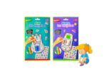 4833 *Atar las Agujetas y Decorar c/Stickers* (17.5x28 cm.) 2 Sobres Diferentes.
