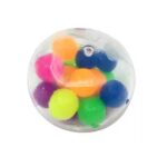 4504 *Pelota Sensorial Bolitas de Tela* (6.5 cm.) INDIVIDUAL