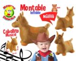 3335 *Montable Musical de Peluche Caballito* (60x50 cm.) - Imagen 3