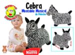 3335 *Montable Musical de Peluche Cebra* (60x50 cm.) - Imagen 2