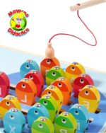 8925 *Caja de Pesca 4 en 1 BALLENA ABC* (23.5x19 cm.) 30 Pcs. - Imagen 2