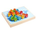 8925 *Caja de Pesca 4 en 1 BALLENA ABC* (23.5x19 cm.) 30 Pcs.