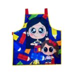 4511 *Jumper Largo BOTONES NIÑA p/Educadoras Ajustable* (65x85 cm.) 100%Poliéster.