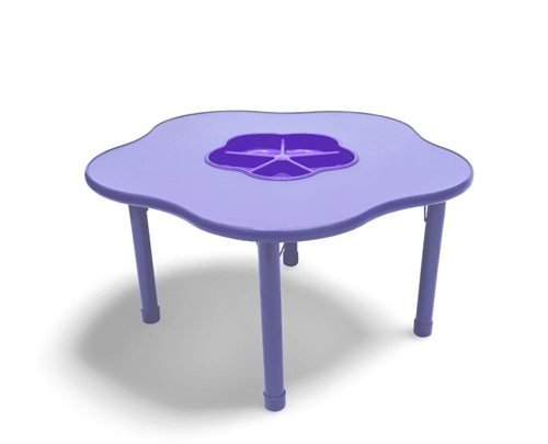 4706-MORADA-PORTADA 4706 *Mesa Juguetera MORADA Cubierta d/Madera Altura Ajustable Reforzada c/Acero* 100x 48 a 60 cm.) - Imagen 1