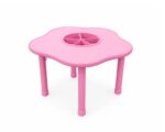 4706 *Mesa Juguetera ROSA Cubierta d/Madera Altura Ajustable Reforzada c/Acero* 100x 48 a 60 cm.)