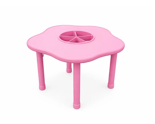 4706-ROSA-PORTADA 4706 *Mesa Juguetera ROSA Cubierta d/Madera Altura Ajustable Reforzada c/Acero* 100x 48 a 60 cm.) - Imagen 1