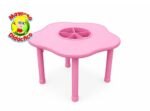 4706 *Mesa Juguetera ROSA Cubierta d/Madera Altura Ajustable Reforzada c/Acero* 100x 48 a 60 cm.) - Imagen 2