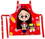 4511 *Jumper Largo BOTONES CARRITO DE LIBROS p/Educadoras Ajustable* (65x85 cm.) 100%Poliéster.