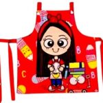 4511 *Jumper Largo BOTONES CARRITO DE LIBROS p/Educadoras Ajustable* (65x85 cm.) 100%Poliéster.