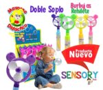 4515-24 *CAJA c/24 Burbujas Doble Soplo Rehilete* ( 7x18 cm.)