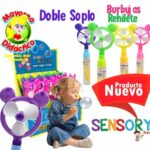 4515-24 *CAJA c/24 Burbujas Doble Soplo Rehilete* ( 7x18 cm.)