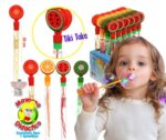 4516-24 *CAJA c/24 Burbujas Tiki Taka FRUTAS* (38 cm.)