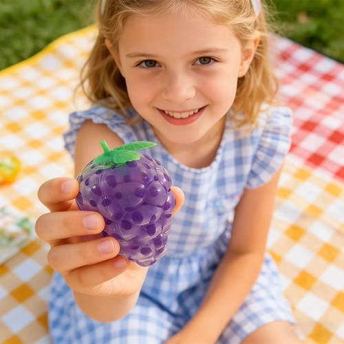 4520-PORTADA 4520 *Pelota Frutas Squishy* (6x7 cm.) INDIVIDUAL - Imagen 1